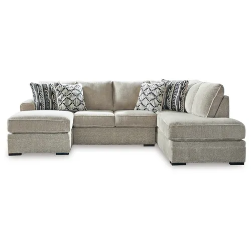 Calnita 2-Piece Sectional with Chaise