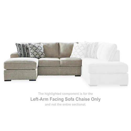Calnita Left-Arm Facing Sofa Chaise