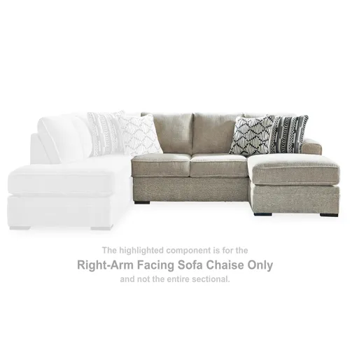 Calnita Right-Arm Facing Sofa Chaise