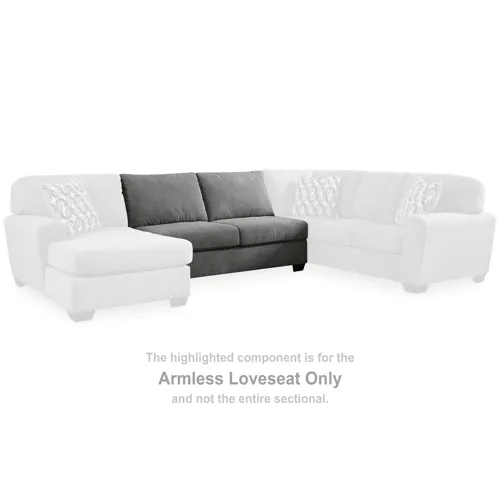 Birkdale Court Armless Loveseat