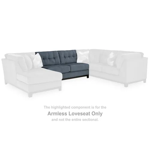 Maxon Place Armless Loveseat