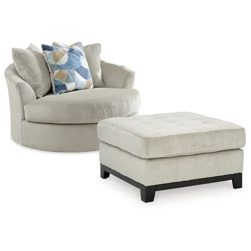 Maxon Place Oversized Chair and Ottoman