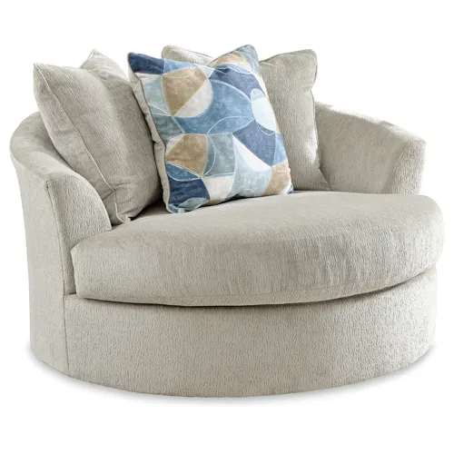 Maxon Place Oversized Swivel Accent Chair