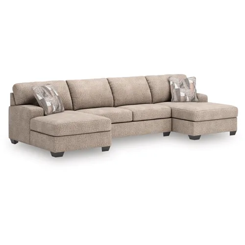 Seyler Lane 3-Piece Sectional with Double Chaise