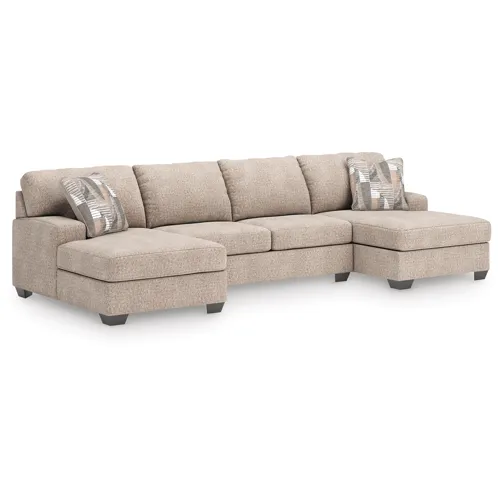 Seyler Lane 3-Piece Sectional with Double Chaise