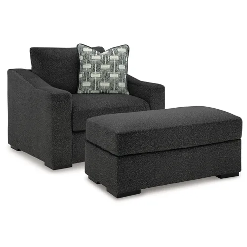 Wryenlynn Oversized Chair and Ottoman