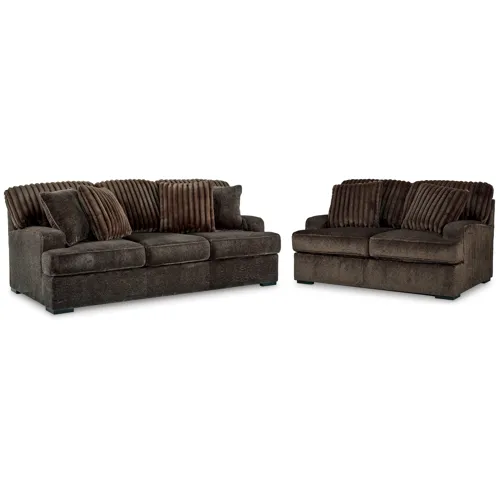 Aylesworth Sofa and Loveseat