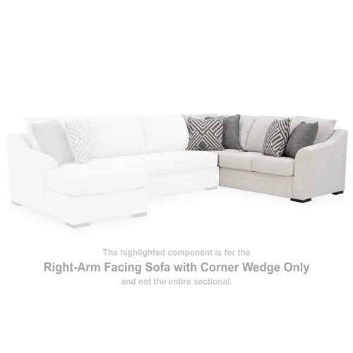 Koralynn Right-Arm Facing Sofa with Corner Wedge