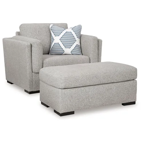 Evansley Oversized Chair and Ottoman