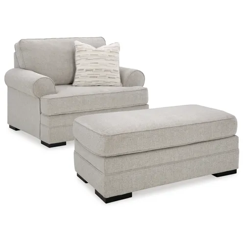 Eastonbridge Oversized Chair and Ottoman