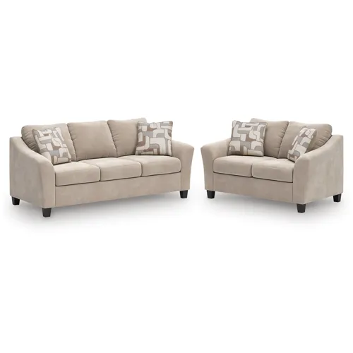 Willarae Sofa and Loveseat