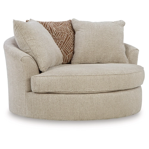 Steelwater Retreat Oversized Swivel Accent Chair
