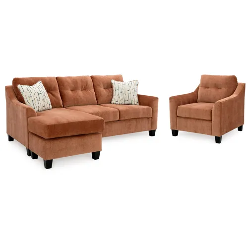 Amity Bay Sofa Chaise and Chair