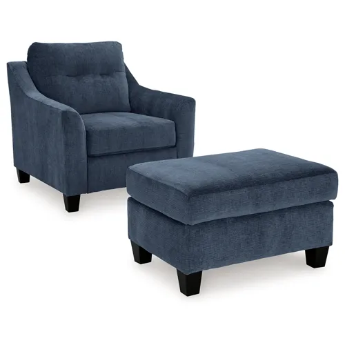 Amity Bay Chair and Ottoman