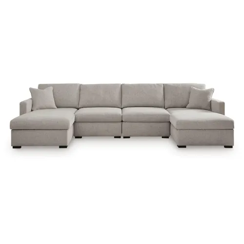 ModMax Luxe 4-Piece Double Chaise Sectional