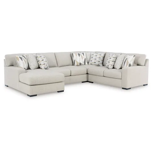 Laurelgrove 4-Piece Sectional with Chaise