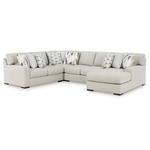 Laurelgrove 4-Piece Sectional with Chaise
