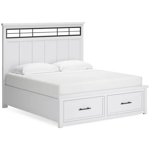 Ashbryn King Panel Storage Bed