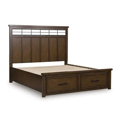 Taffenbrook King Panel Storage Bed