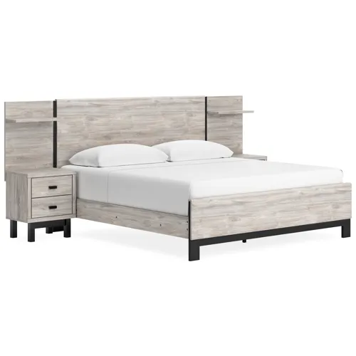 Vessalli Panel Bed with Extensions