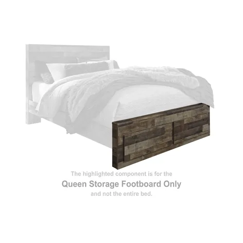 Derekson Queen Storage Footboard
