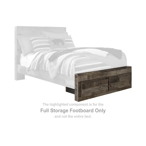 Derekson Full Storage Footboard