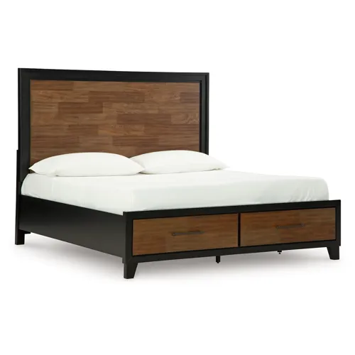 Kraeburn Queen Panel Storage Bed