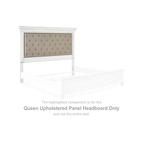 Kanwyn Queen Upholstered Panel Headboard