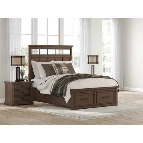 Taffenbrook Queen Panel Storage Bed