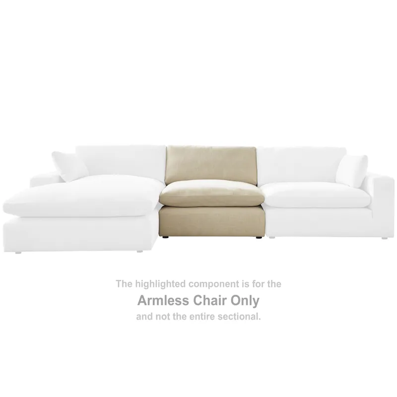 Elyza Armless Chair