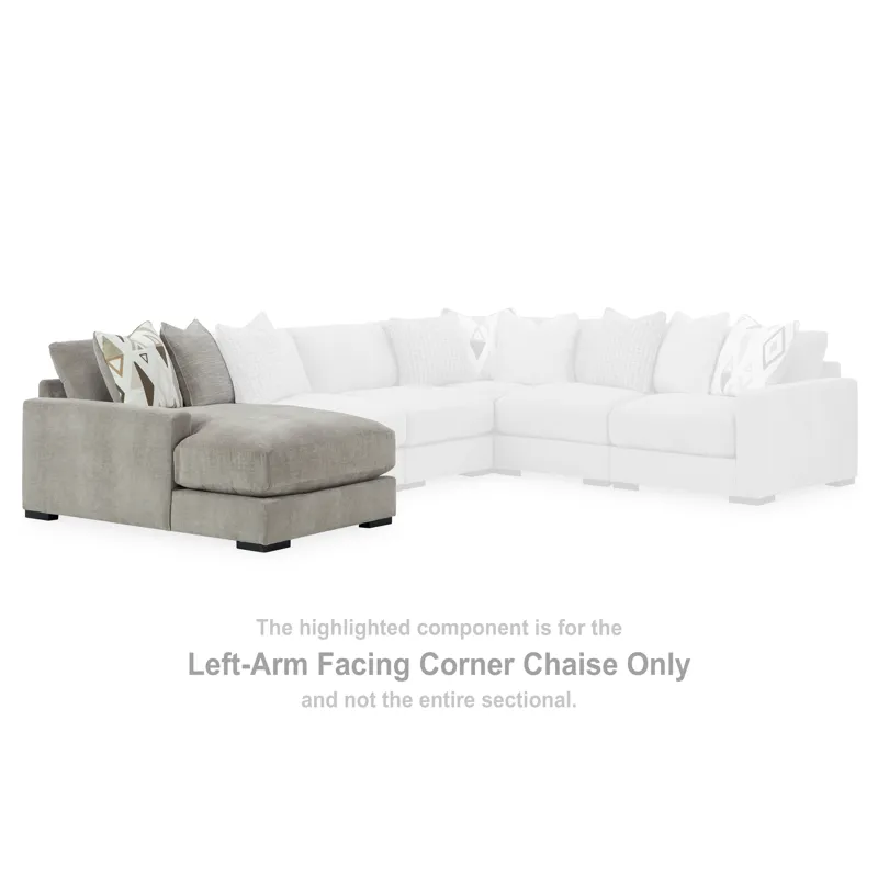 Aslan Court Left-Arm Facing Corner Chaise