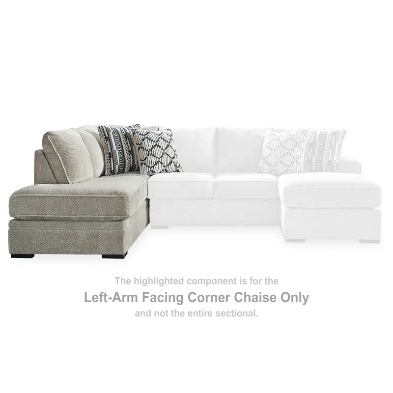 Calnita Left-Arm Facing Corner Chaise