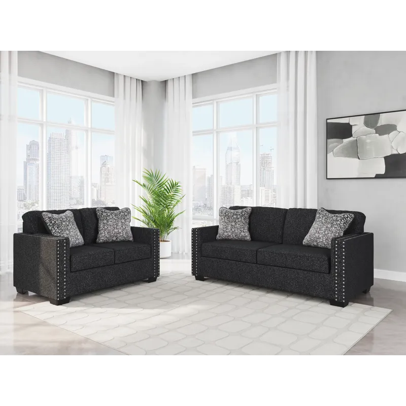 Jasmine Peaks Sofa and Loveseat