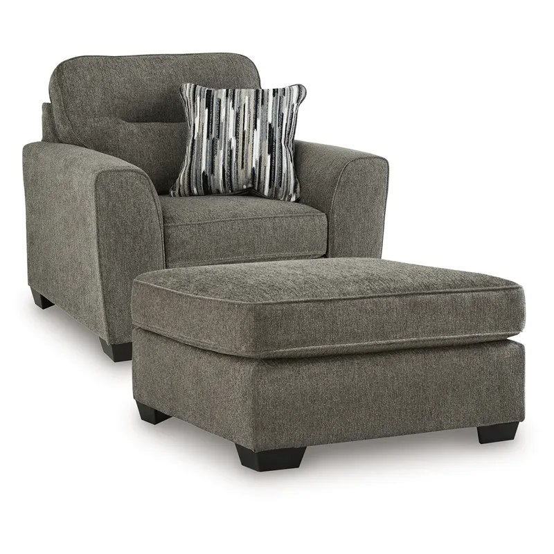 Olten Oversized Chair and Accent Ottoman