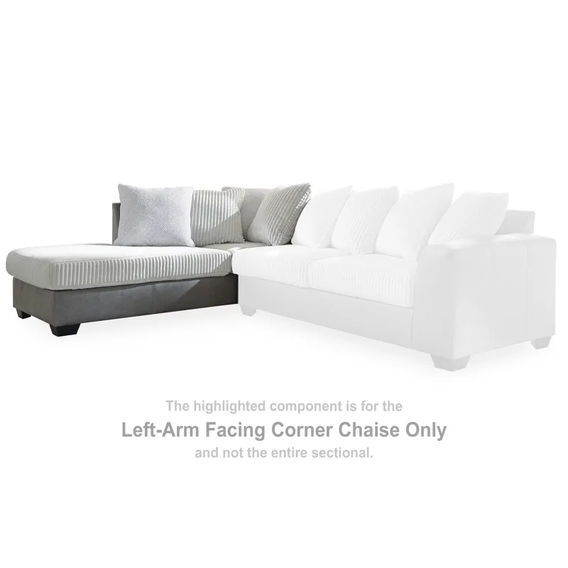 Clairette Court Left-Arm Facing Corner Chaise