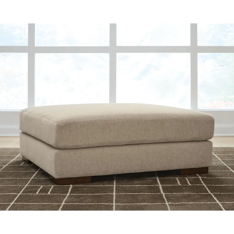 Linenhause Oversized Accent Ottoman