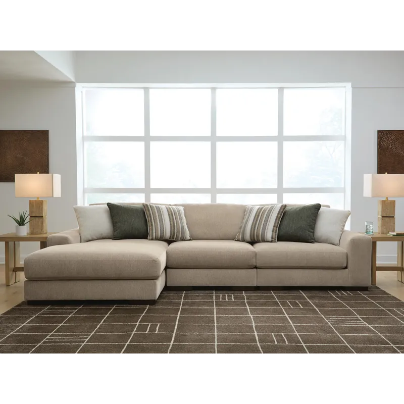 Linenhause 3-Piece Sectional Sofa Chaise