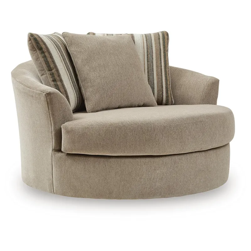 Linenhause Oversized Swivel Accent Chair