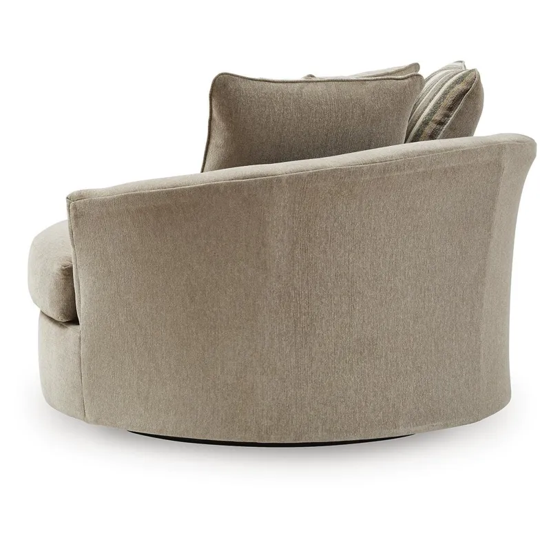 Linenhause Oversized Swivel Accent Chair
