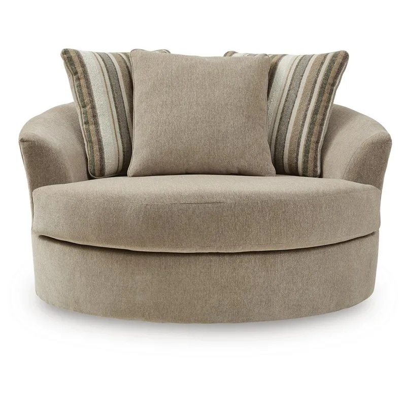 Linenhause Oversized Swivel Accent Chair