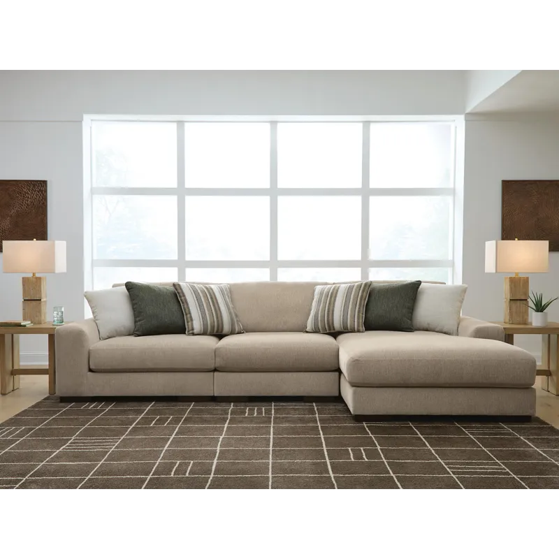 Linenhause 3-Piece Sectional Sofa Chaise