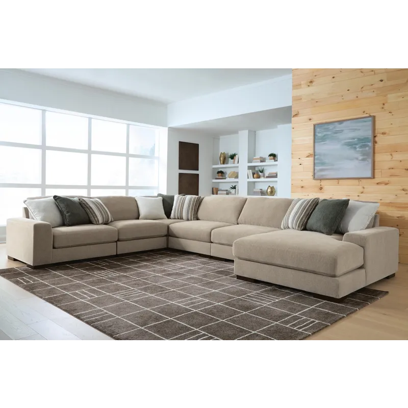 Linenhause 6-Piece Sectional with Chaise