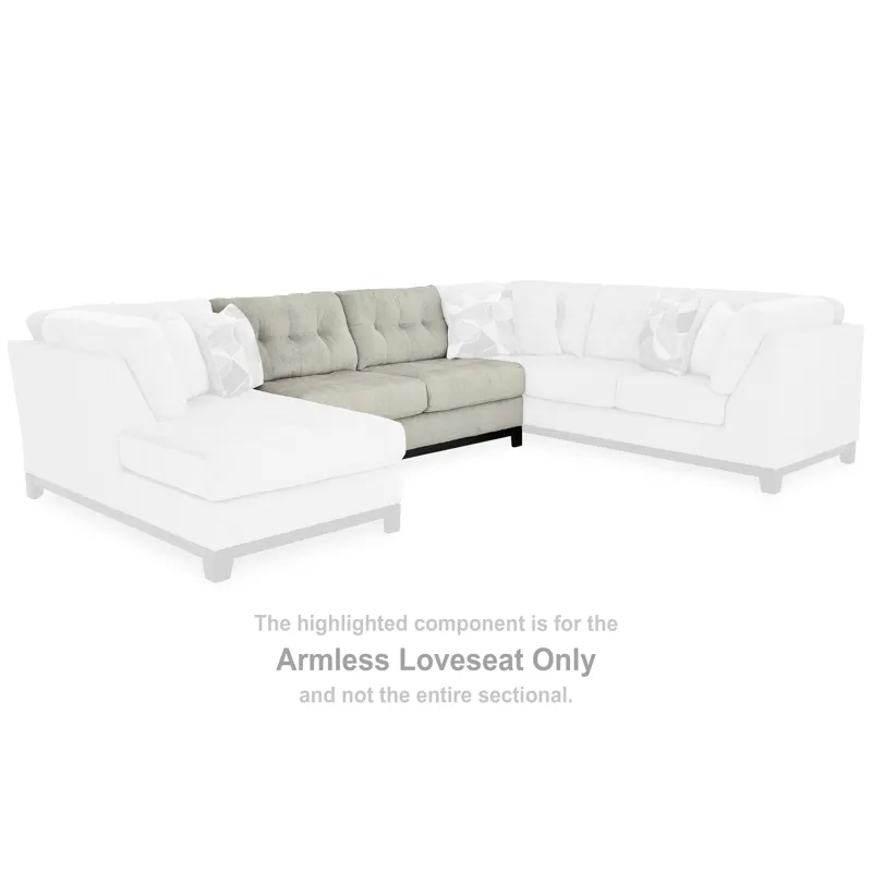 Maxon Place Armless Loveseat