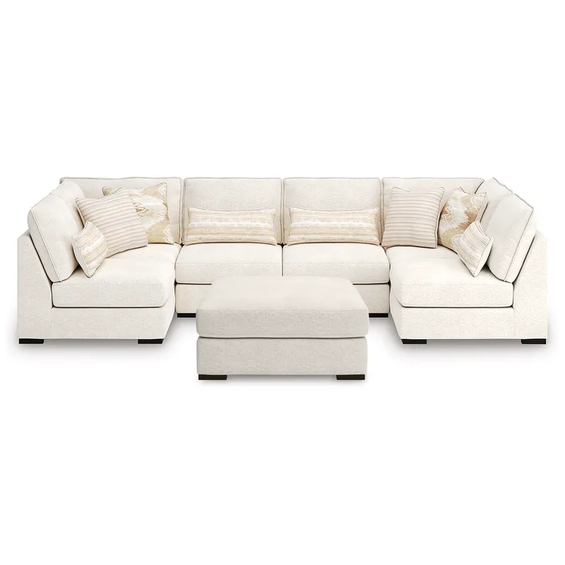 Donelson Creek 4-Piece Sectional and Ottoman