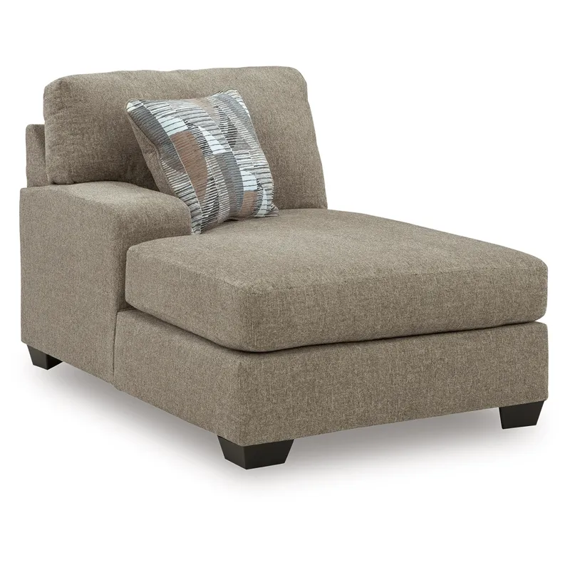 Newellen 3-Piece Sectional and Oversized Ottoman