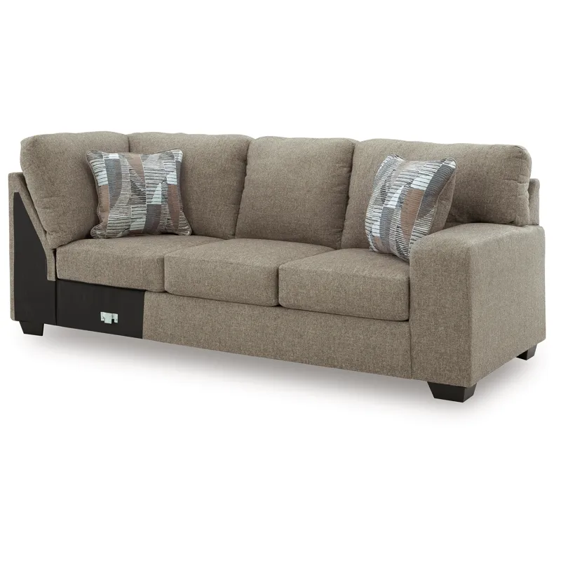 Newellen 3-Piece Sectional and Oversized Ottoman