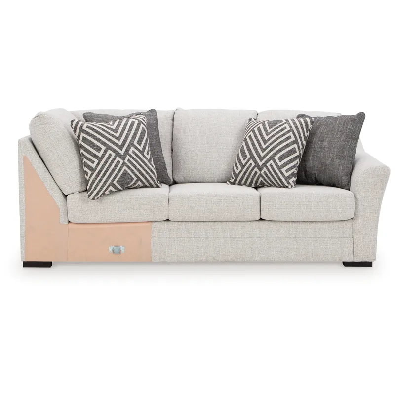 Koralynn 3-Piece Sectional and Oversized Accent Ottoman