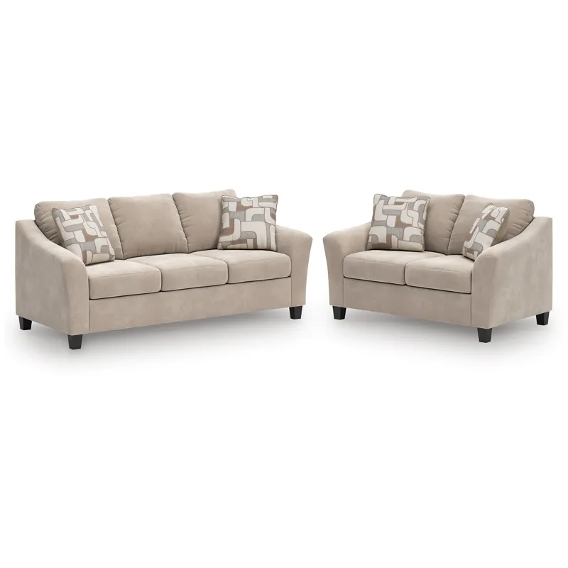 Willarae Sofa and Loveseat