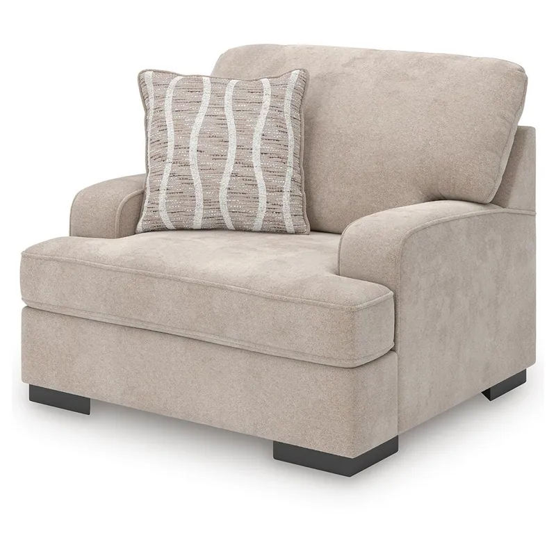 High Profile Sofa, Oversized Chair and Ottoman