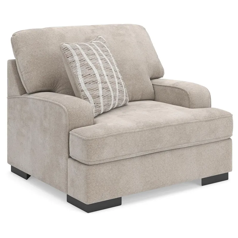 High Profile Sofa, Oversized Chair and Ottoman